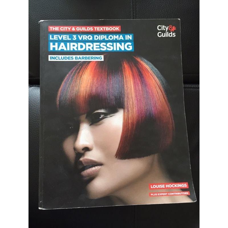 Level 3 VRQ diploma in hairdressing text book