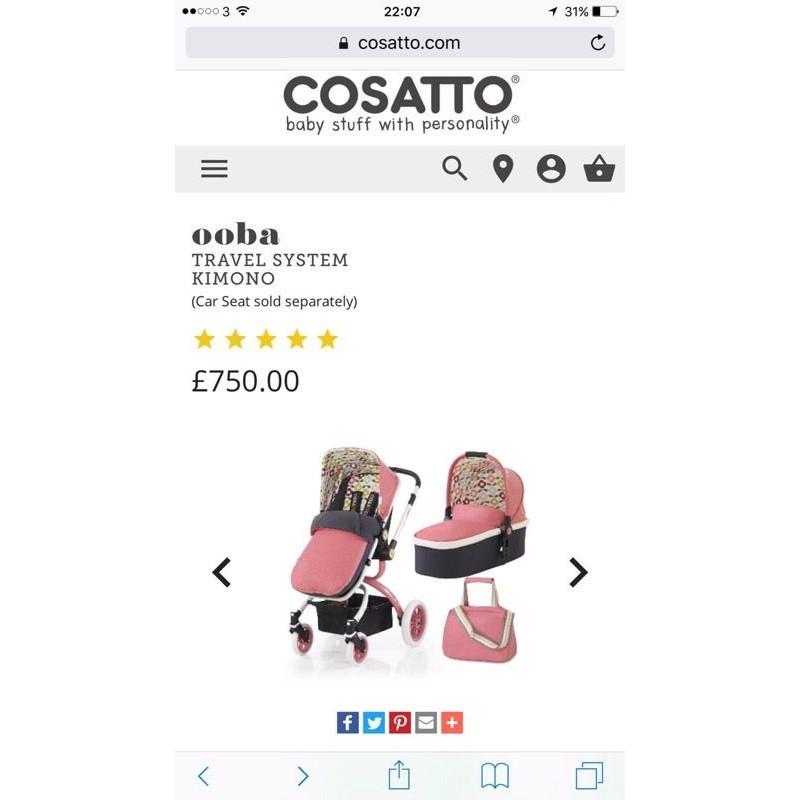Cosatto Ooba Pink