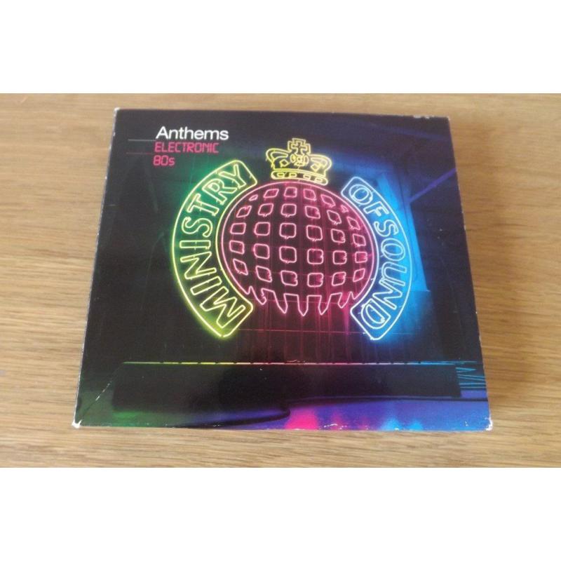 Ministry Of Sound Anthems - Electronic 80's - 3 CD Set