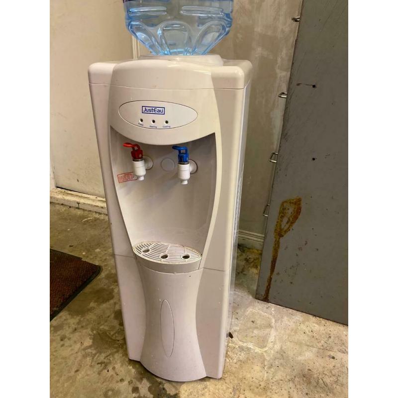 Water cooler. Boiling water